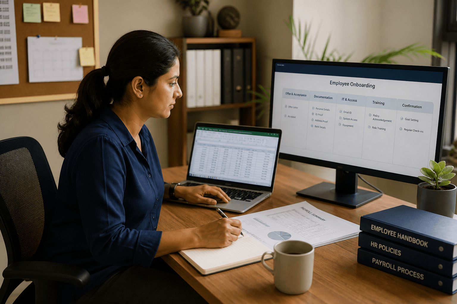 HR & Payroll Management practical learning session